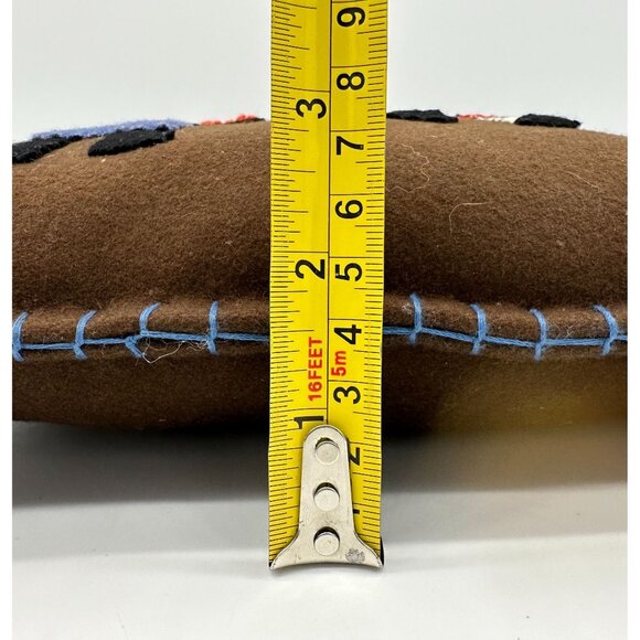 Vintage Bethany Lowe Halloween Pillow Decorative Throw Felt Jack O Lantern Cat - Picture 10 of 10